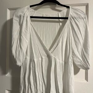 White Everly Blouse